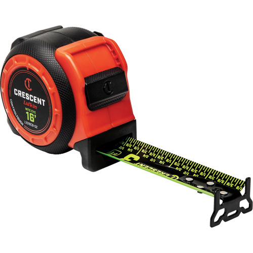  CONTROLTOUCH NITE EYE Tape Measure, 1-3/16" x 16', SAE Graduations Dufferin Supply