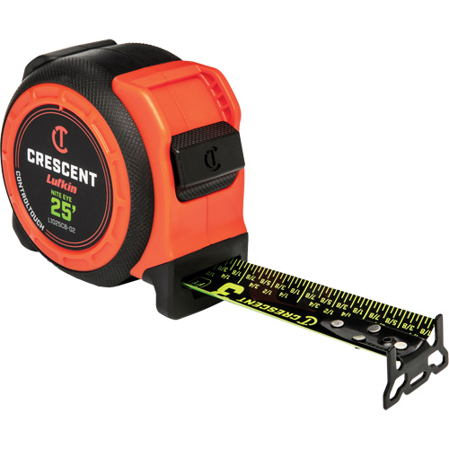  Ruban &agrave; mesurer CONTROLTOUCH NITE EYE, 1-3/16" x 25', Marques de goujon SAE Dufferin Supply