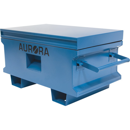 Coffre &agrave; outils de chantier, 33" x 20-3/10" x 18-3/10", Acier, Bleu Dufferin Supply