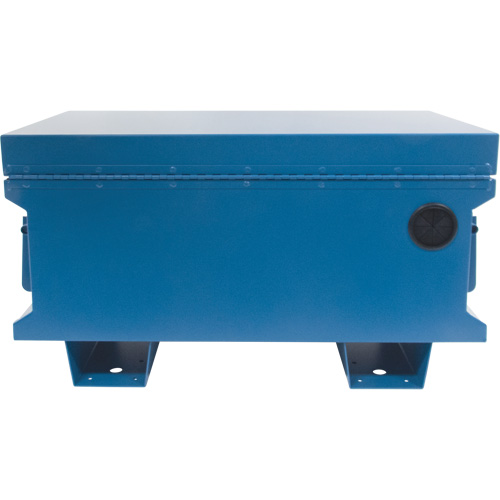 Coffre &agrave; outils de chantier, 33" x 20-3/10" x 18-3/10", Acier, Bleu Dufferin Supply