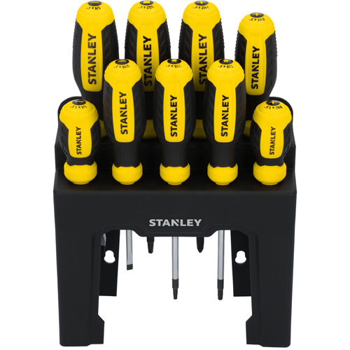Screwdriver Set with Stand, 9 Dufferin Supply