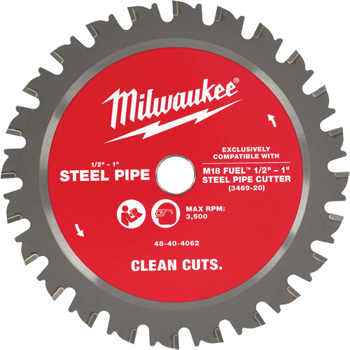 Lame de coupe pour tubes en acier Dufferin Supply
