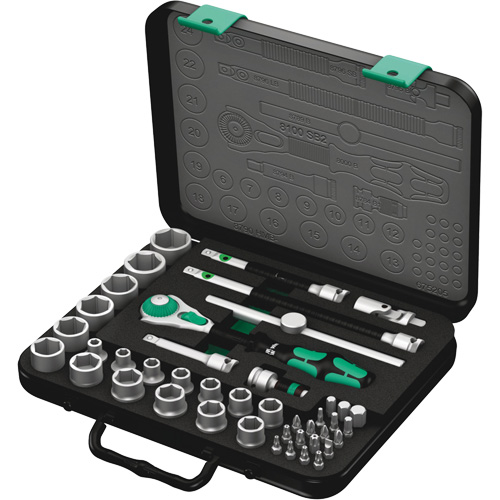 Jeu de cliquets rapides Zyklop 8100 SB 2, 43 Mcx, Prise de 3/8" Dufferin Supply