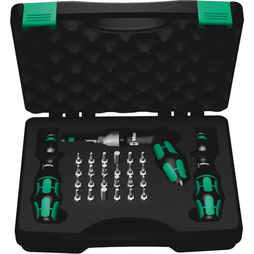 Jeu de tournevis dynamom&eacute;triques 7440/41/42, Gamme de couple 0.3 - 6.0 Nm, 6" Longueur Dufferin Supply