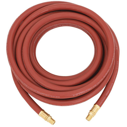 AH3825RB Hose, Air, Rubber, 3/8" dia. x 25', 300 psi, 1/4 NPT Dufferin Supply