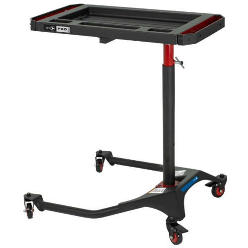 Plateau &agrave; outils pour sous le capot en ABS &agrave; hauteur ajustable JUHT-100A , 0 tiroirs, 18-7/10" lo x 31-17/20" la x 48-2/5" h, Noir Dufferin Supply