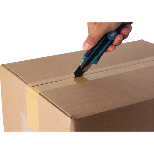 Couteau professionnel de 18 mm, Acier inoxydable, Robuste, Prise en Caoutchouc Dufferin Supply