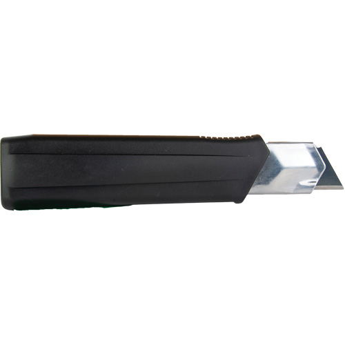Couteau r&eacute;tractable de 25 mm, Acier inoxydable, Robuste, Prise en Caoutchouc Dufferin Supply