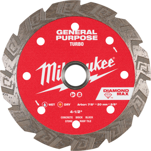 DIAMOND MAX Turbo General Purpose Diamond Blade Dufferin Supply