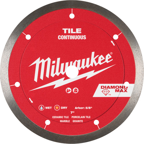 Lame diamant&eacute;e continue pour tuile DIAMOND MAX Dufferin Supply