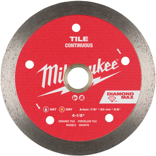 DIAMOND MAX Continuous Tile Diamond Blade Dufferin Supply