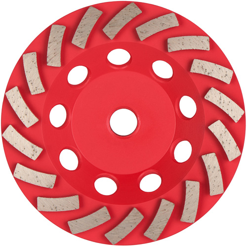 Meule boisseau diamant&eacute;e &agrave; 18 segments Turbo DIAMOND MAX Dufferin Supply