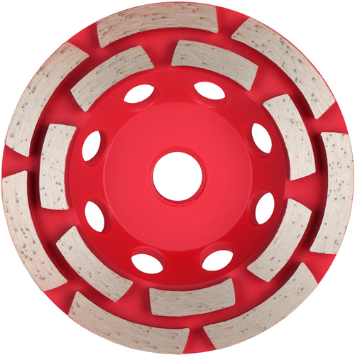 Meule boisseau diamant&eacute;e &agrave; rang&eacute;e double DIAMOND MAX Dufferin Supply