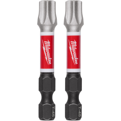 SHOCKWAVE Impact Duty Insert Bits, Torx, T-45 Dufferin Supply