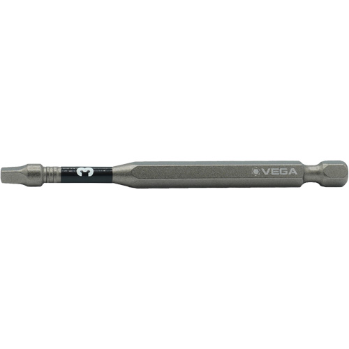 Embout pour outils &eacute;lectriques Impactech, Carr&eacute;e, Embout #3, Prise 1/4", Longueur 6" Dufferin Supply