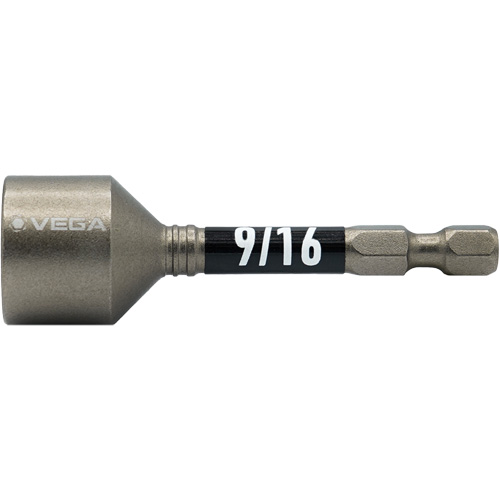 Tourne-&eacute;crou Impactech, Embout 9/16", Prise 1/4", 2-9/16" lo, Magn&eacute;tique Dufferin Supply