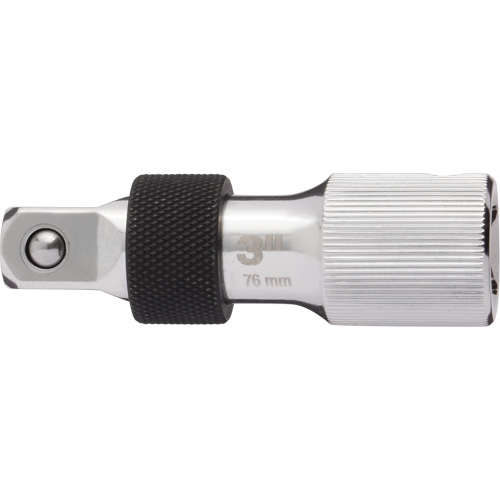 Locking Extension Socket, 1/2" Drive, 3" L Dufferin Supply