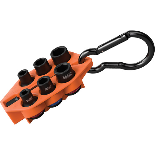 Grab-And-Go Impact Socket Set, SAE, 7 Pcs, Impact, 3/8" Drive Size Dufferin Supply