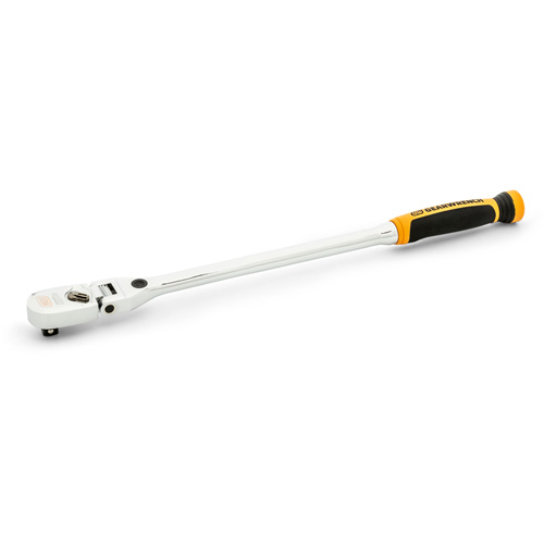 Cl&eacute; &agrave; cliquet &agrave; t&ecirc;te flexible verrouillable 120XP avec poign&eacute;e double mat&eacute;riau Dufferin Supply