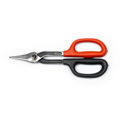 Duckbill Pattern Tinner Snips, 2" Cut Length, Straight Cut Dufferin Supply