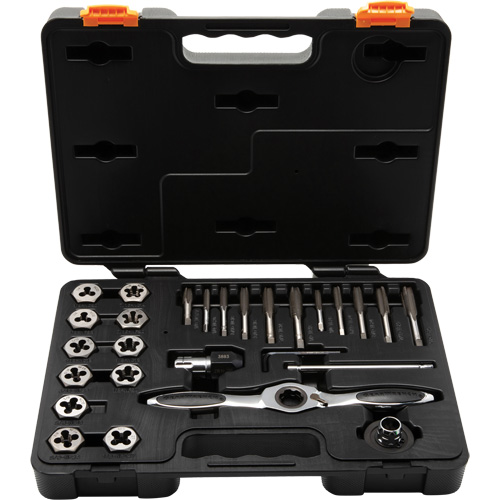SAE Ratcheting Tap & Die Set, 27 Pieces Dufferin Supply