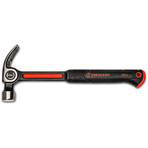 Marteau &agrave; panne courb&eacute;e, 20 oz, Prise en Acier plein, 14-73/100" lo Dufferin Supply