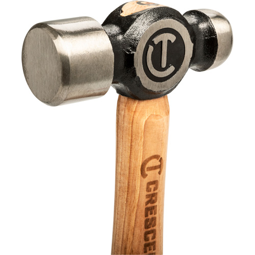 Marteau &agrave; panne ronde, Poids de la t&ecirc;te 32 oz, Face Poli, Prise Bois Dufferin Supply