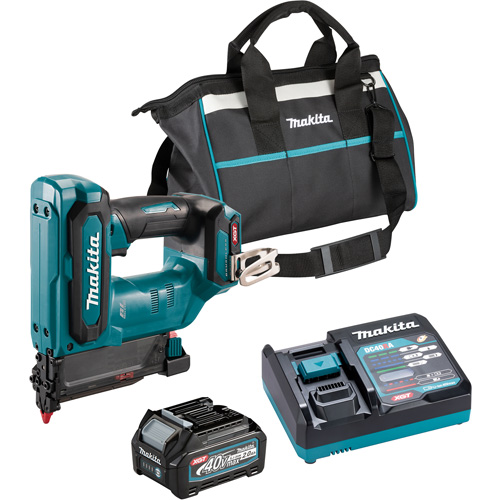 40Vmax XGT Brushless 1-3/8" 23 ga Pin Nailer Kit, 40 V, Lithium-Ion Dufferin Supply