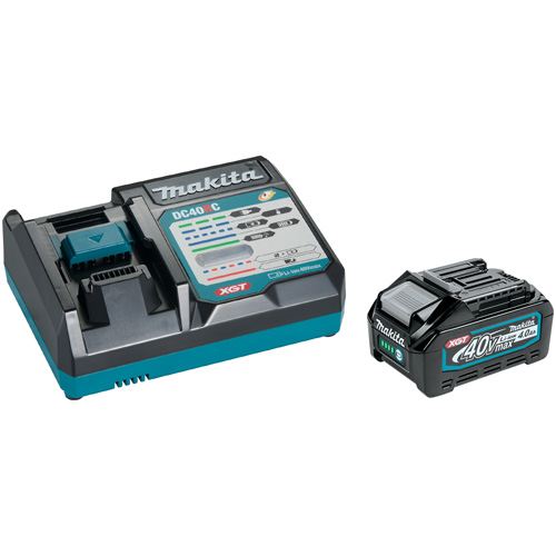 Trousse de d&eacute;marrage avec chargeur rapide et batterie 4,0Ah 40Vmax XGT, 40 V, Lithium-ion Dufferin Supply