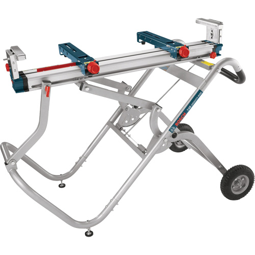 Gravity-Rise Miter Saw Stand with Wheels Dufferin Supply