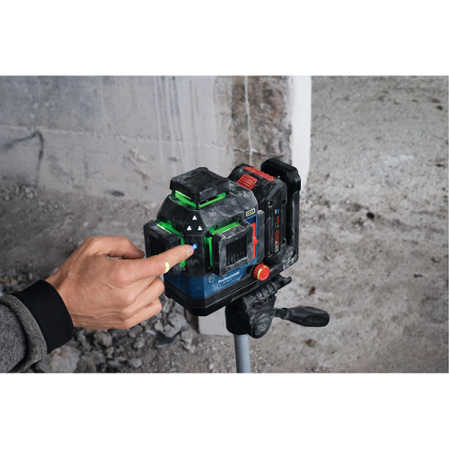 Laser dalignement/nivellement 360 connect&eacute; &agrave; faisceau vert &agrave; trois points Dufferin Supply