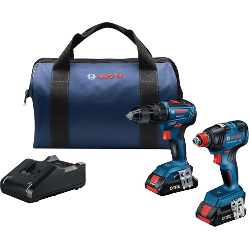 Ensemble de 2 outils, Lithium-ion, 18 V Dufferin Supply