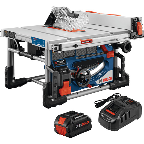 PROFACTOR 18V 8-1/4 In. Portable Table Saw Kit, 18 V, 5500 RPM Dufferin Supply