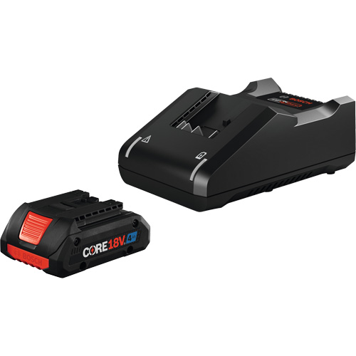 Trousse de d&eacute;part avec batterie et chargeur Advanced Power CORE18V 4 Ah, 18 V, Lithium-ion Dufferin Supply