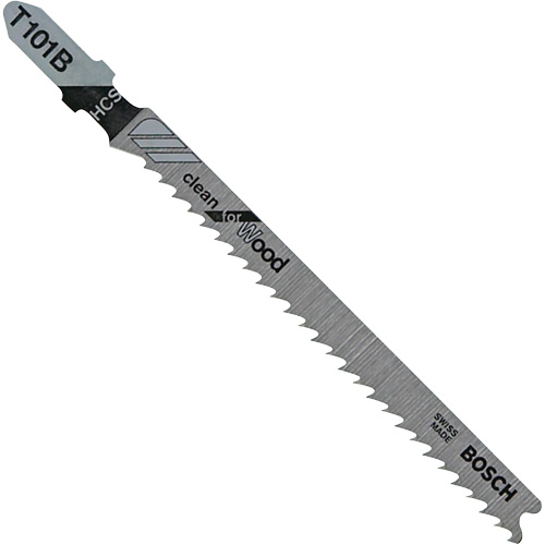 Lames de scie sauteuse, Acier au carbone, Tige en T, 4" lo, 10 dents par pouce Dufferin Supply