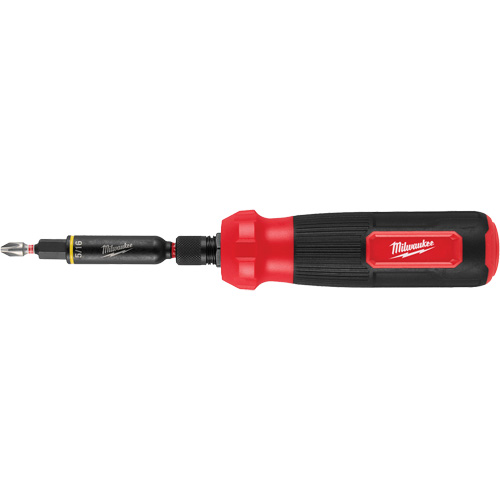 8-IN-1 Multi-Bit & Nut Driver with SHOCKWAVE Impact Duty Bits & Nut Drivers, 8-1/3" L, Cushion Grip Handle Dufferin Supply
