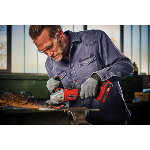 Rectifieuse dangle professionnelle sans fil (outil seulement), Roue de 4-1/2", 18 V Dufferin Supply