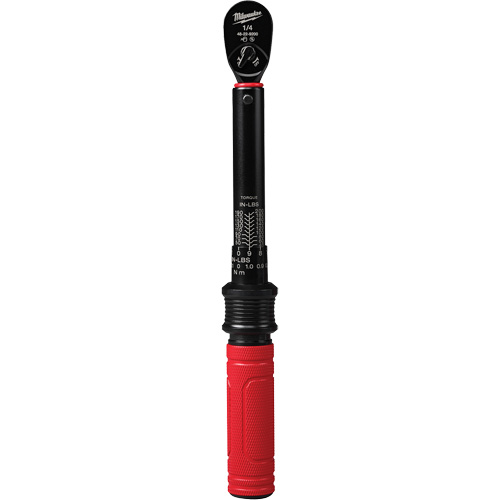 Cl&eacute; dynamom&eacute;trique, &agrave; cliquer, Entraînement 1/4" carr&eacute;, 4,5 - 22,6 Nm/40 - 200 lb-po Dufferin Supply