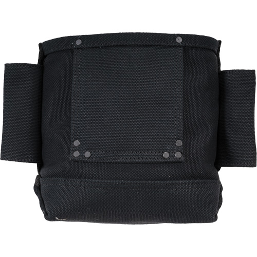 Sac Phantom pour &eacute;crous et boulons avec 2 manchons, Toile, 3 pochettes, Noir Dufferin Supply
