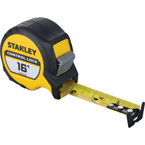 CONTROL-LOCK Tape Measure, 25 mm x 16', Imperial Graduations Dufferin Supply
