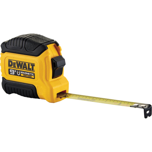 Pocket Tape Measure, 9', Imperial Graduations Dufferin Supply