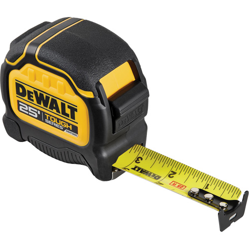 TOUGHSERIES Tape Measure, 25', Imperial Graduations Dufferin Supply