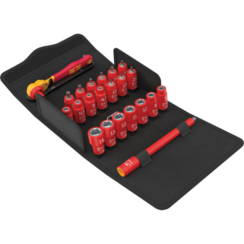 SA VDE 1 Zyklop Insulated Ratchet Set with Reversing Lever Dufferin Supply