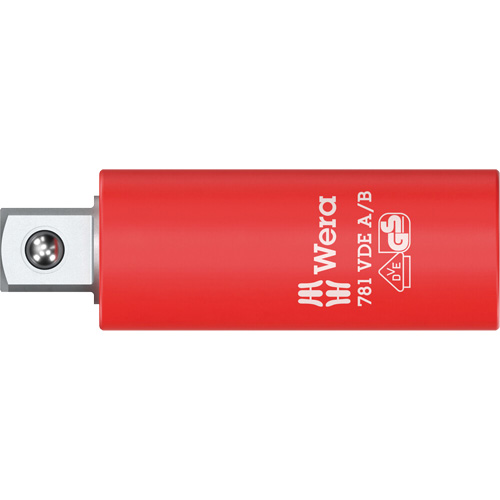 Adaptateur isol&eacute; VDE A/B, Prise 1/4", Douille 3/8", 2,78" lo, Sph&eacute;rique Dufferin Supply