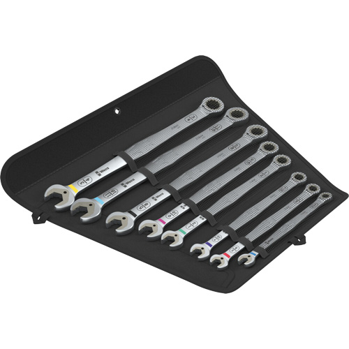 Joker 8 Spanner Set, Ratcheting Combination, 8 Pieces, Imperial Dufferin Supply