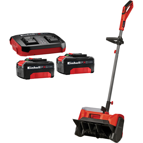 Ensemble pelle &agrave; neige sans fil 36 V avec batteries et chargeur, Largeur de 16" (40,64 cm) Dufferin Supply