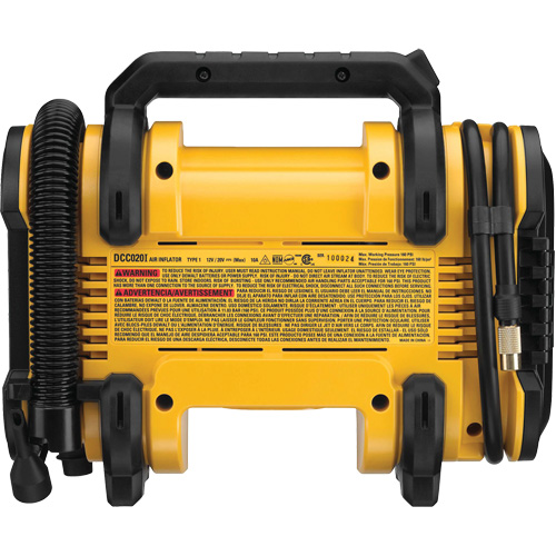 20V MAX Corded/Cordless Air Inflator (Tool Only), Electric Dufferin Supply