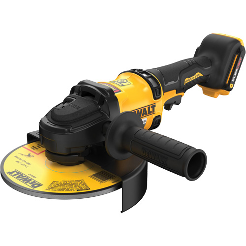 Meuleuse sans fil et sans balai avec KICKBACK BRAKE (outil seulement), Roue de 7", 60 V Dufferin Supply