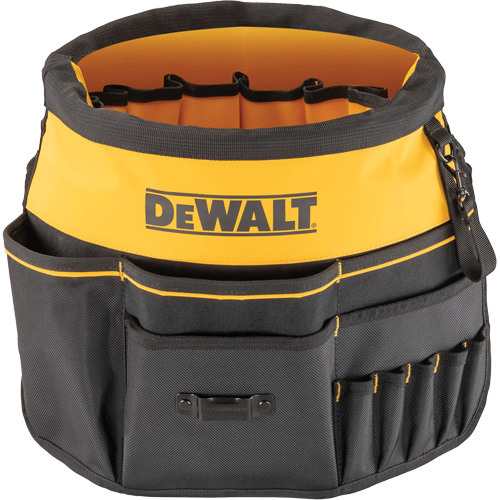 Organisateur pour seau &agrave; outils, 19-3/4" lo x 2" la x 19-5/8" h, Noir/Jaune Dufferin Supply