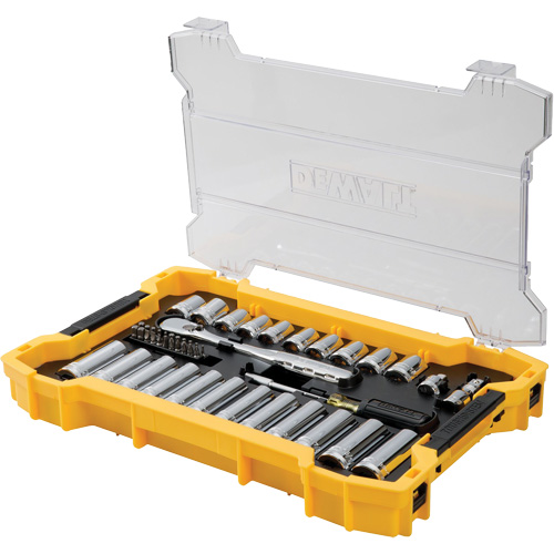 3/8" & 1/2" Mechanic's Tool Set with TOUGHSYSTEM&reg; 2.0 Tray & Lid Dufferin Supply